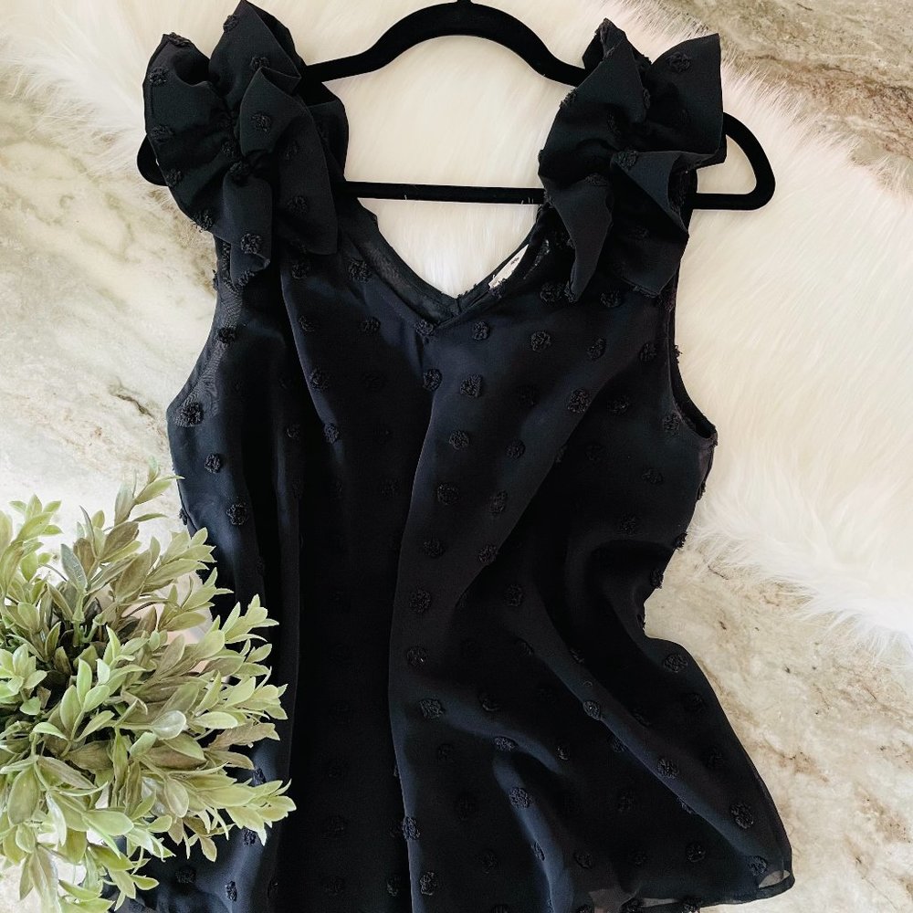 Entro Ruffle Sleeve Blouse